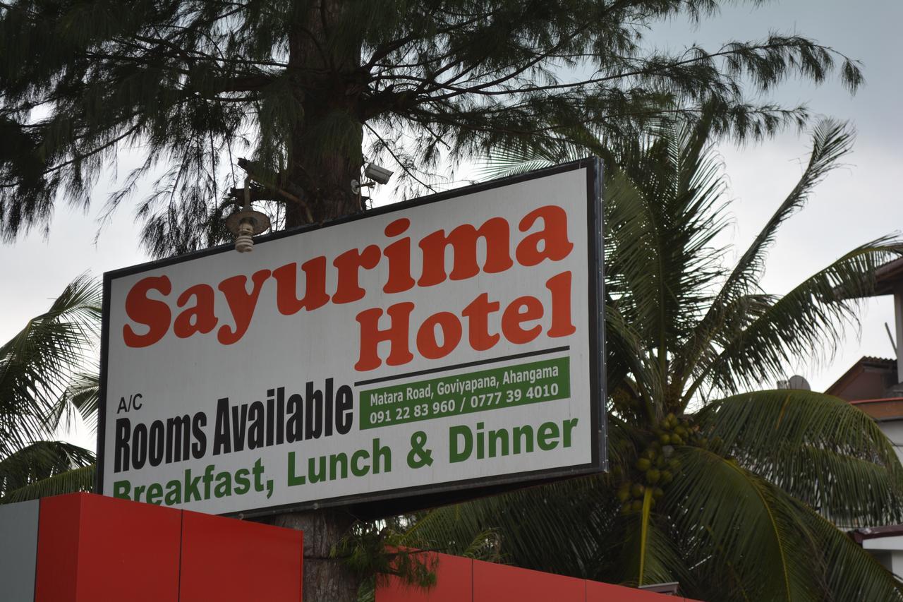 Sayurima Beach Hotel Ahangama Exterior photo